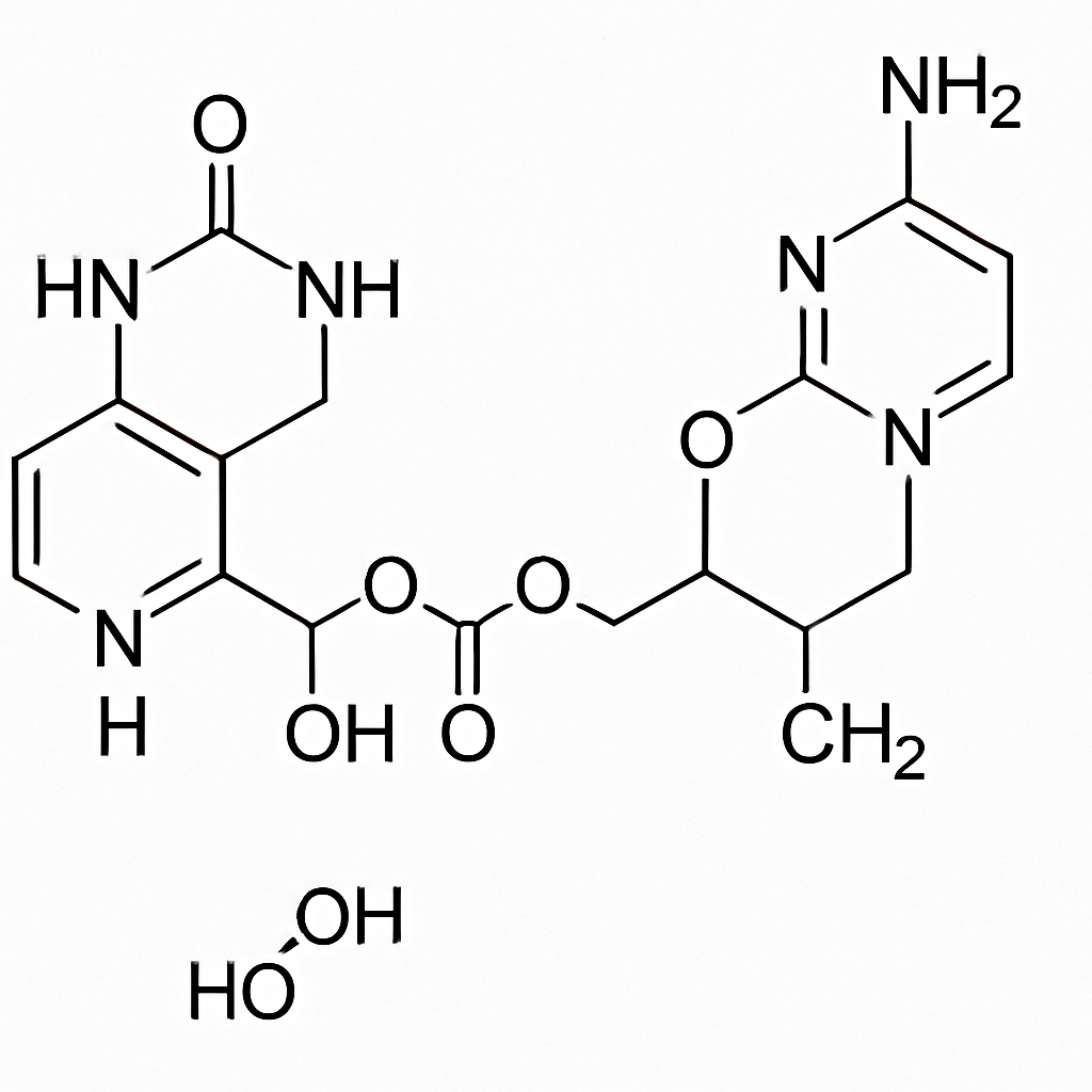 Chemical structure of NAD