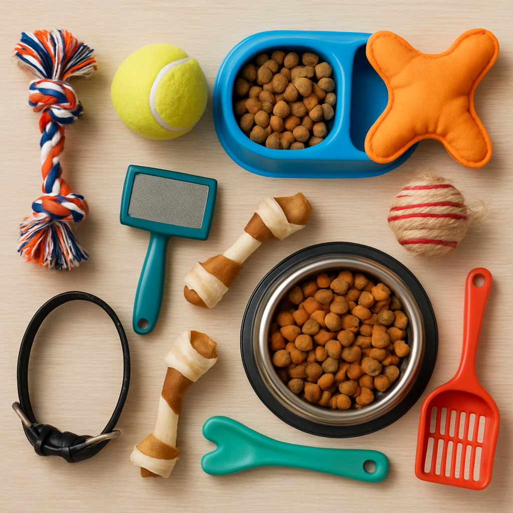 Pet supplies variety