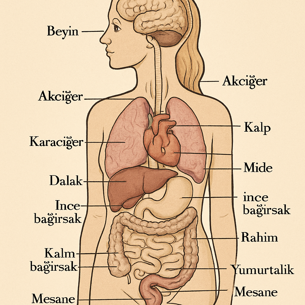 Kadın bedeni anatomisi