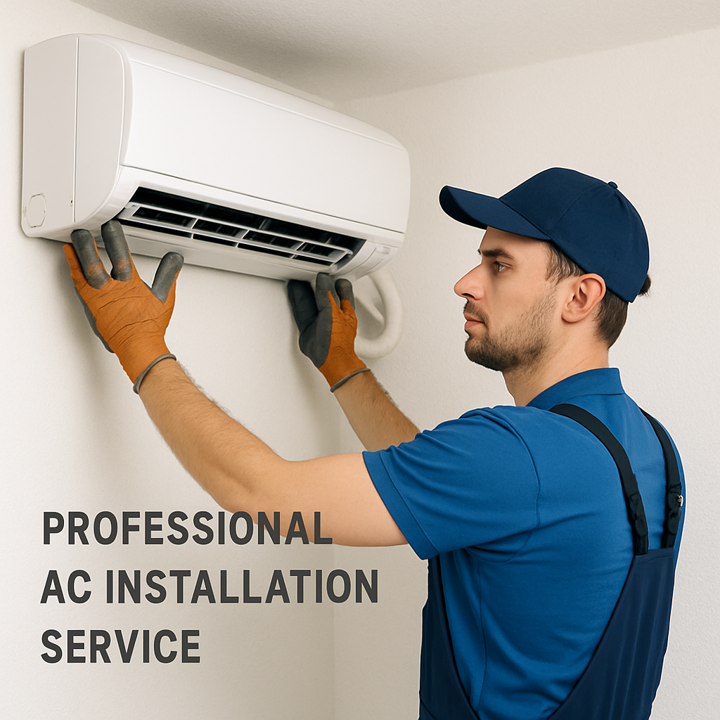 Professional AC installation service