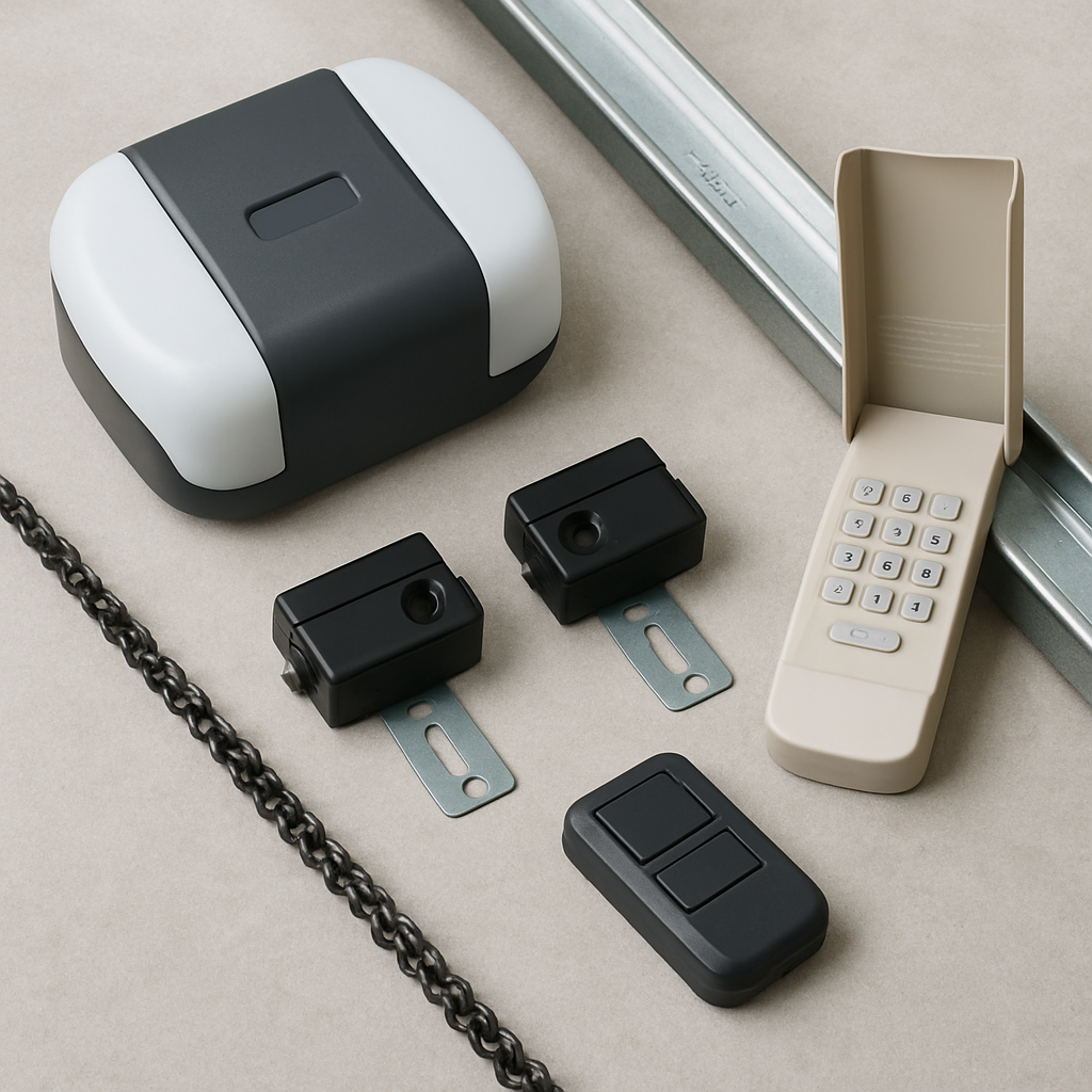 Garage door opener components