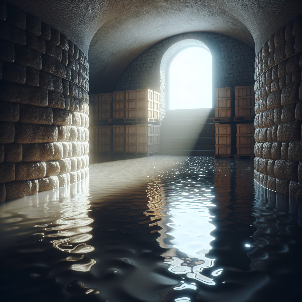 Flooded Building