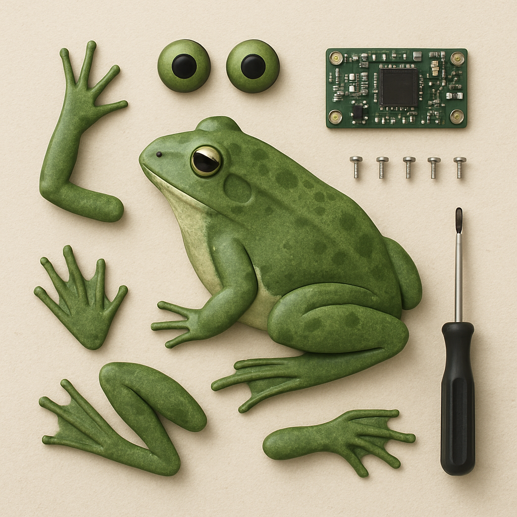 Frog kit components