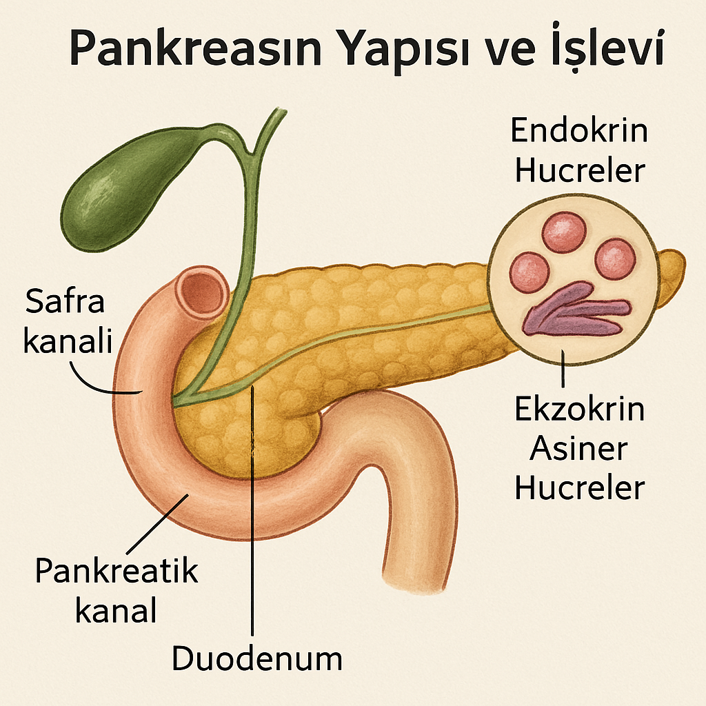 Pankreasın yapısı ve işlevi