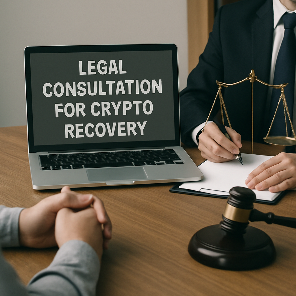 Legal consultation for crypto recovery