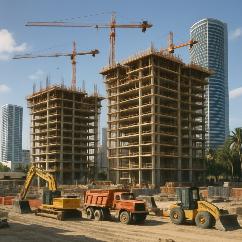Miami construction site