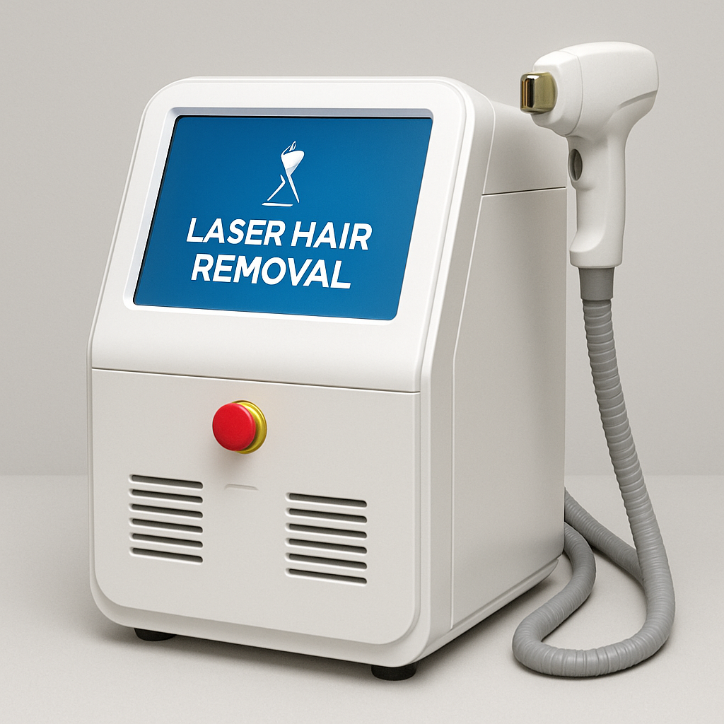 Laser hair removal machine
