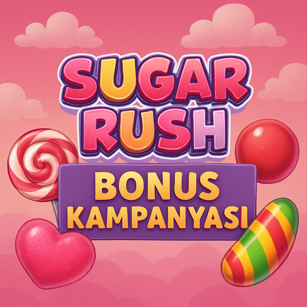Sugar Rush bonus kampanyası görseli