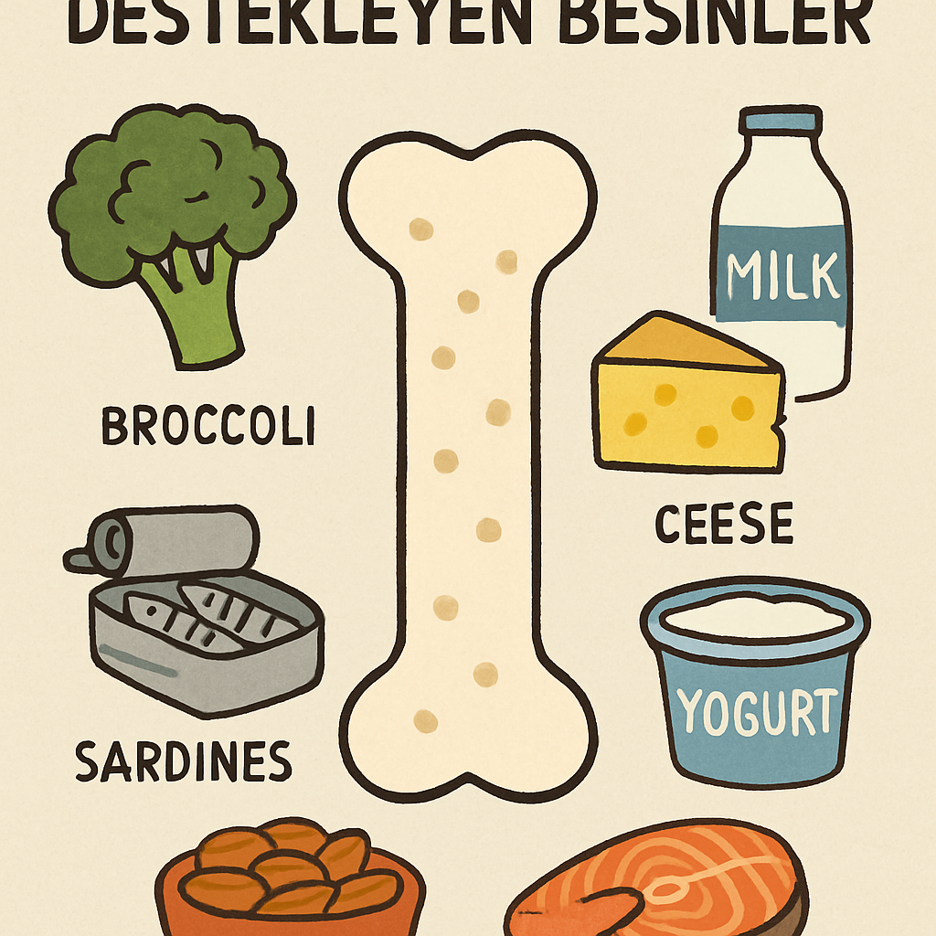 kemik sağlığını destekleyen besinler