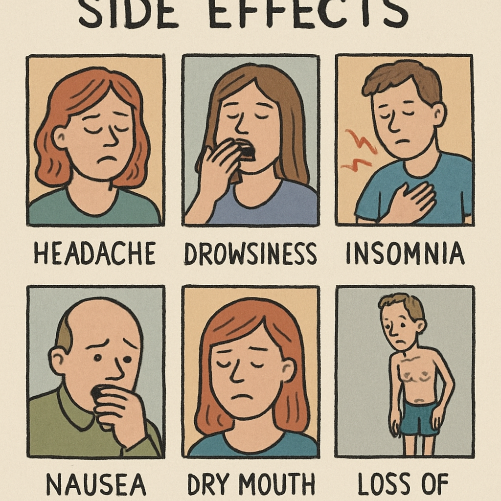 Effexor side effects illustration