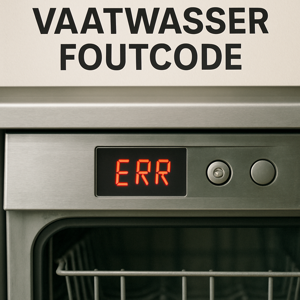 vaatwasser foutcode