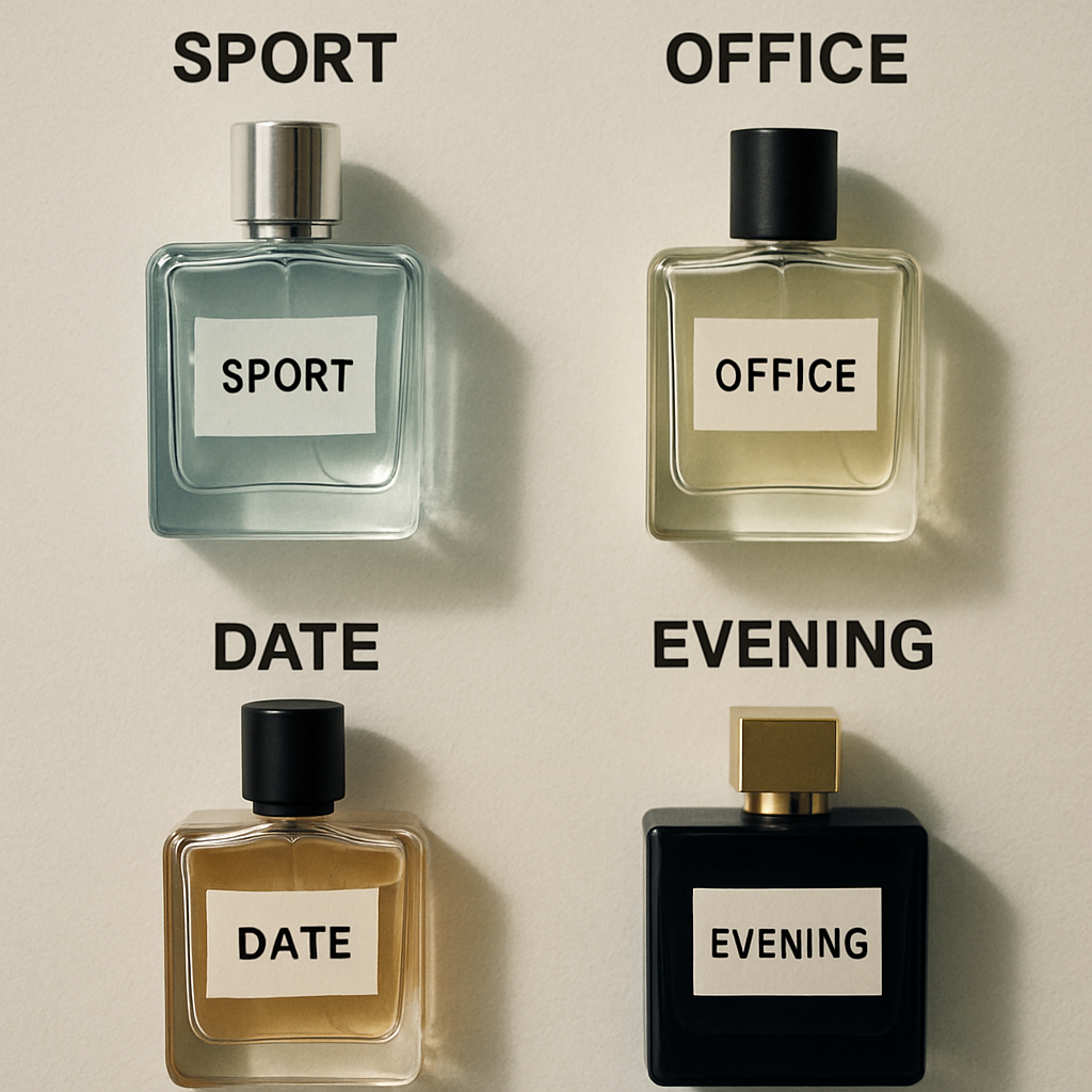 Variety of fragrances for different occasions