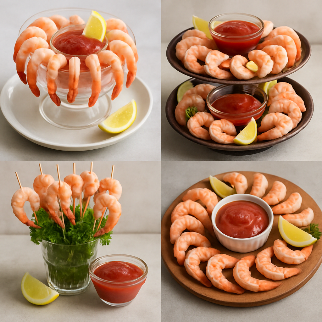 Shrimp cocktail display ideas