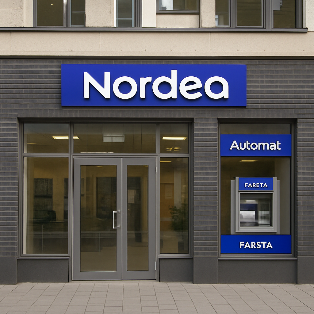 Nordea Farsta Branch Exterior