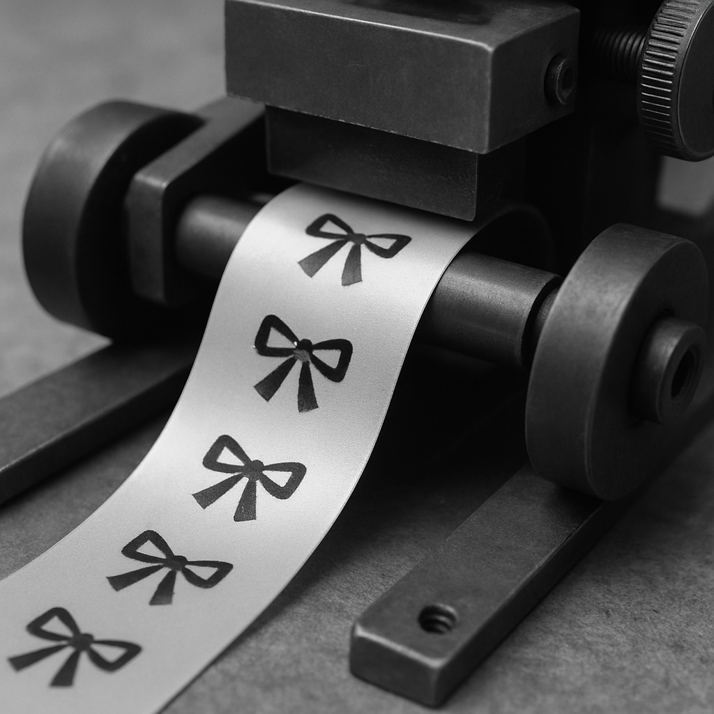 Ribbon printing process