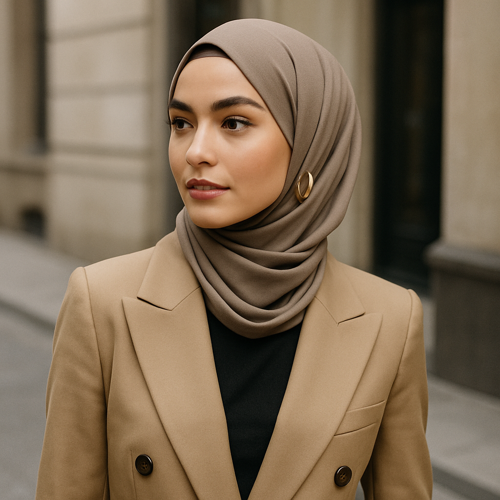 Chic hijab style
