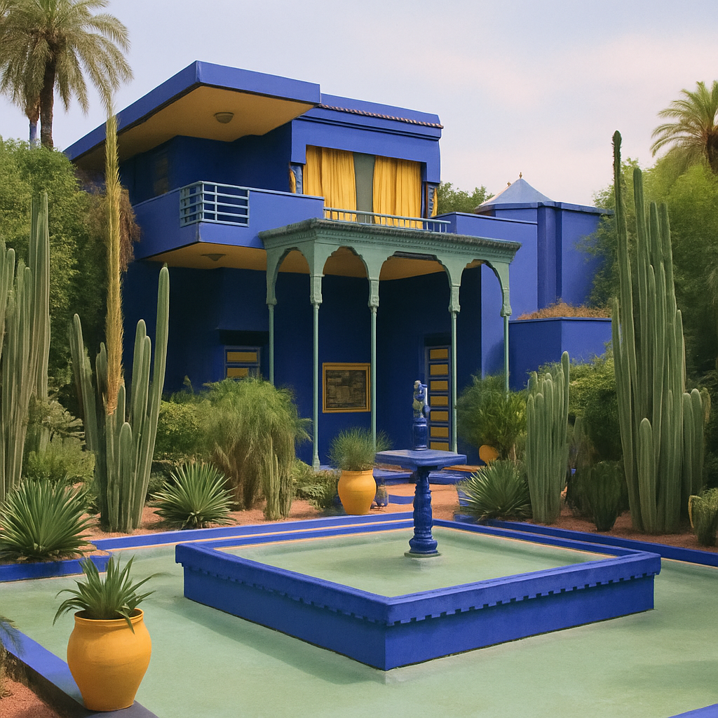 Jardines de Majorelle en Marrakech