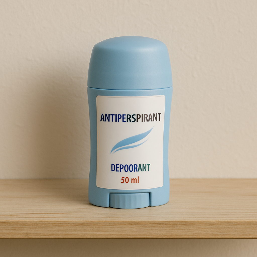 antiperspirant on a shelf