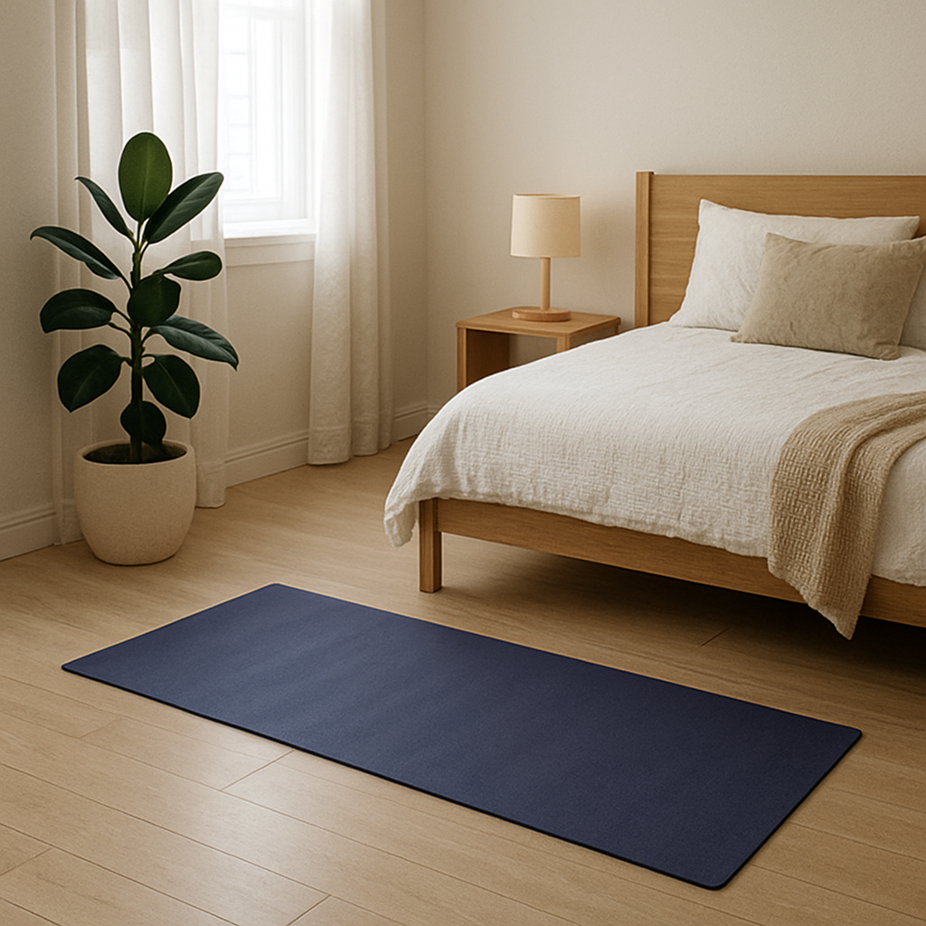 yoga-mat-in-bedroom