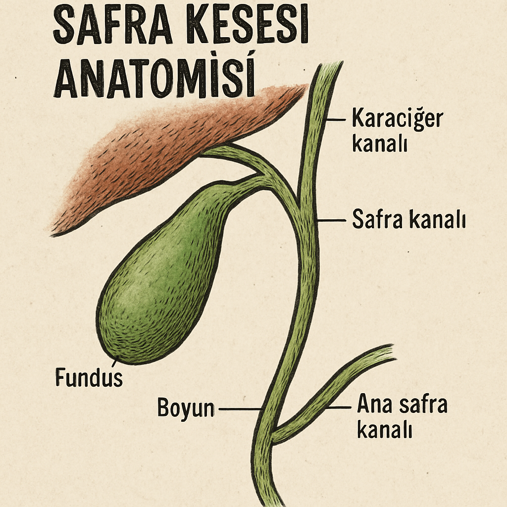 Safra kesesi anatomisi