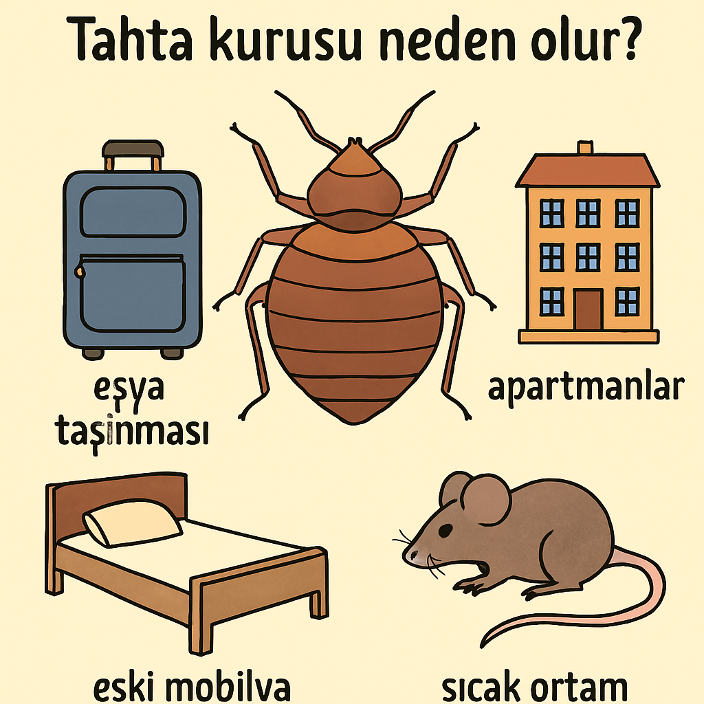 tahta kurusu neden olur