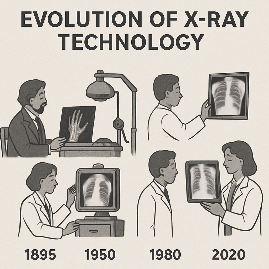 Evolution of X-Ray Technology over the years