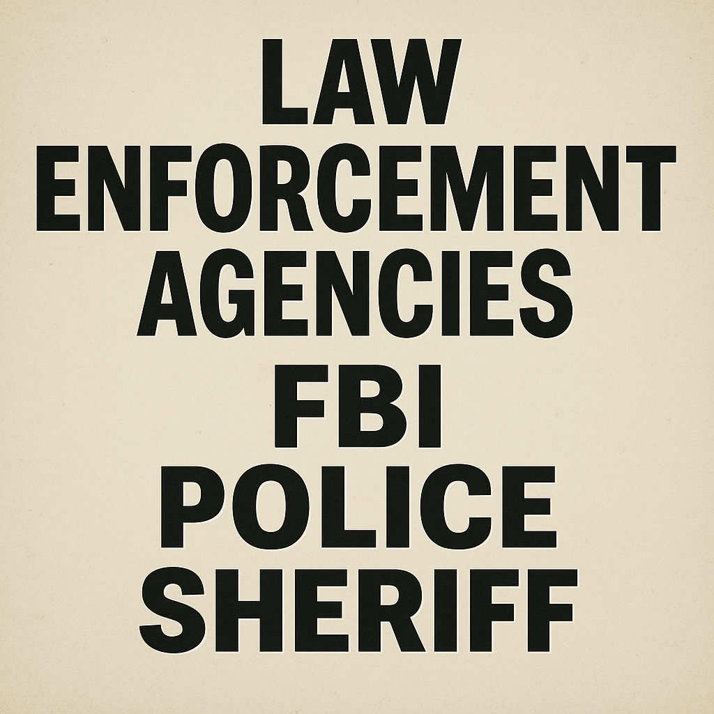 law enforcement agencies