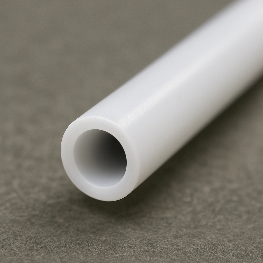 PTFE capillary tube close-up