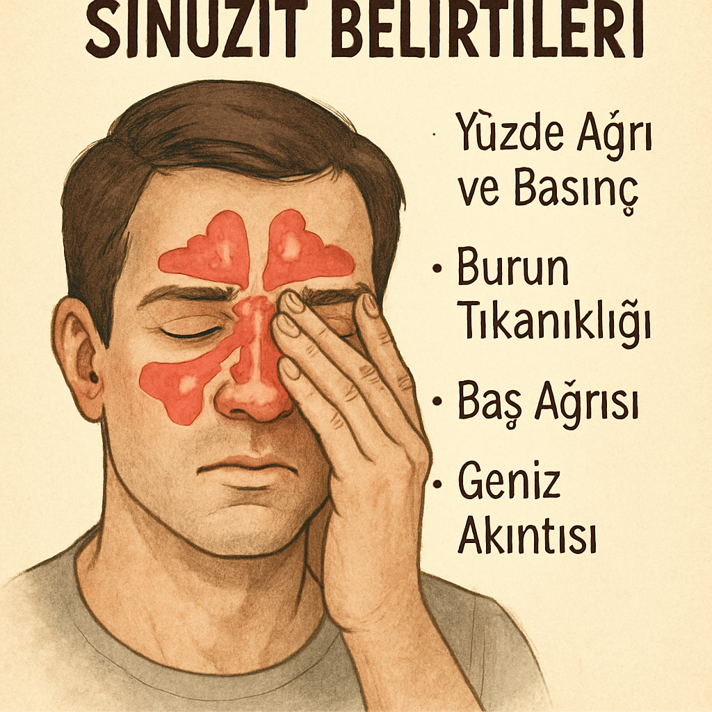 sinüzit belirtileri
