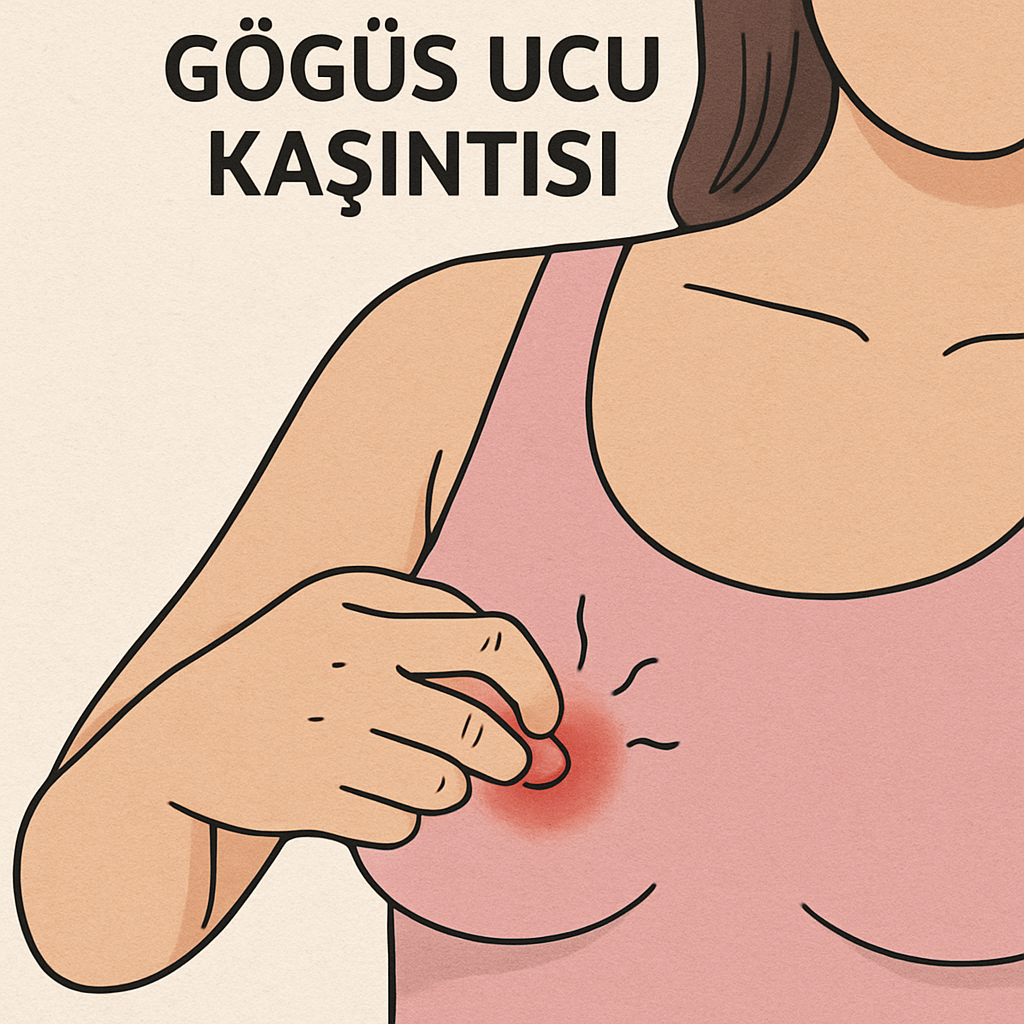 gögüs ucu kaşıntısı
