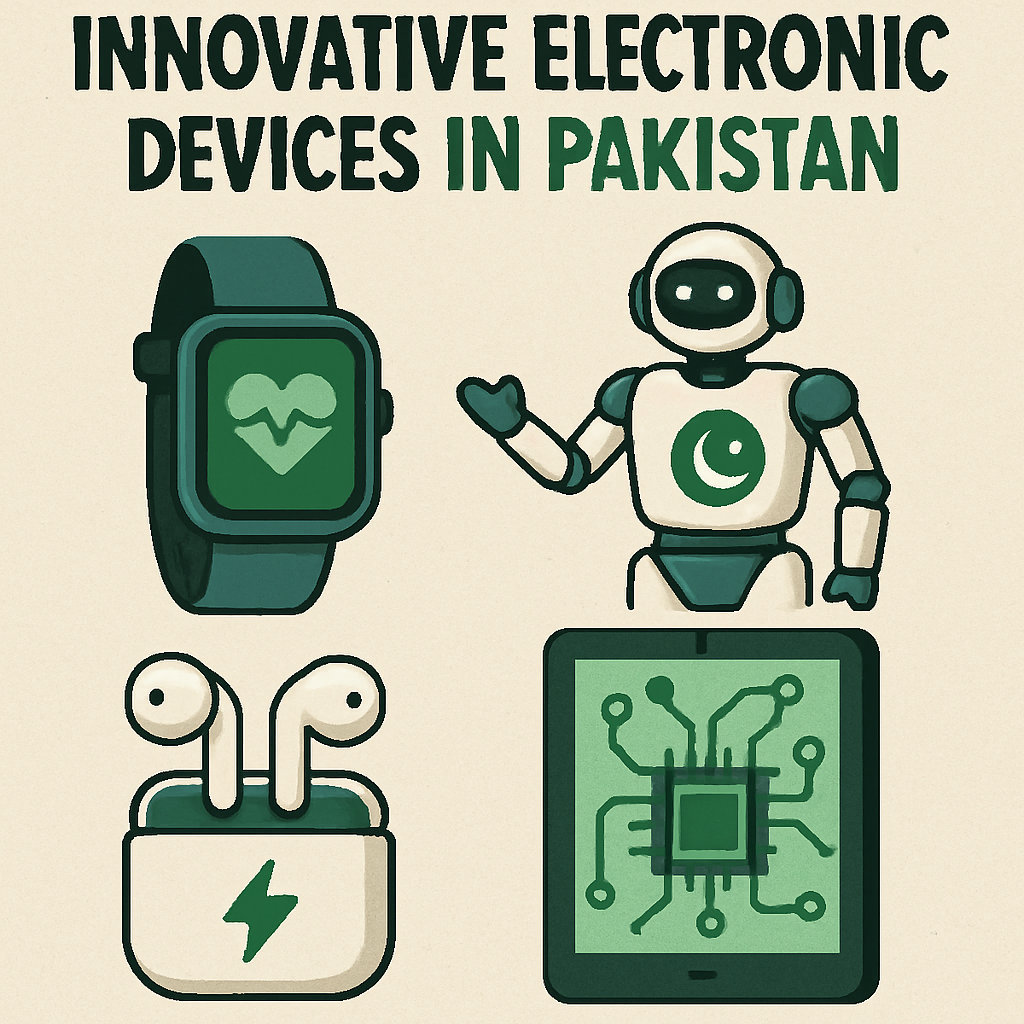 Innovative electronic devices in Pakistan