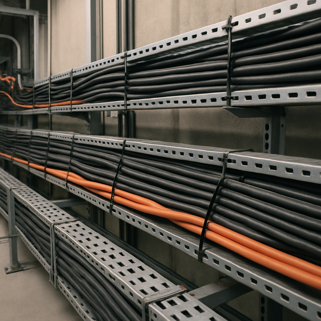 Industrial cable management system
