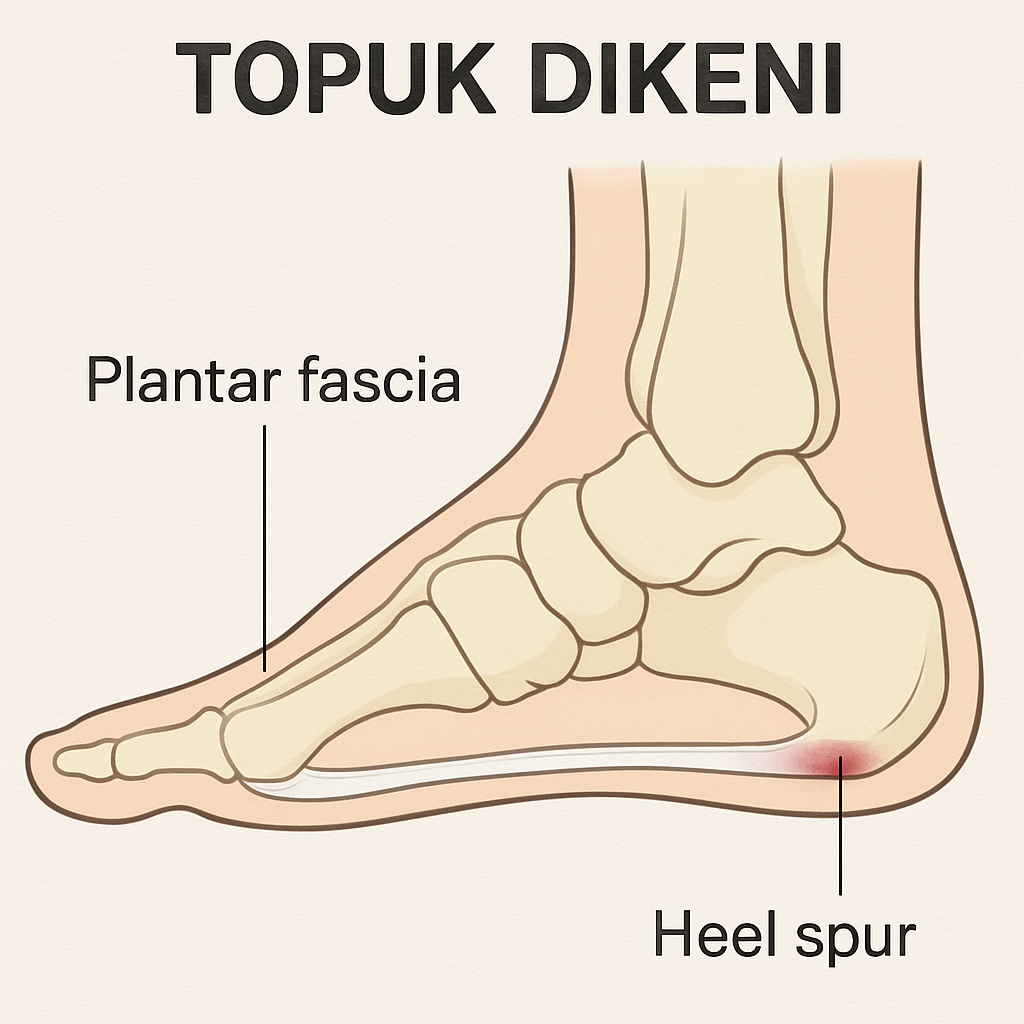 Topuk dikeni görseli