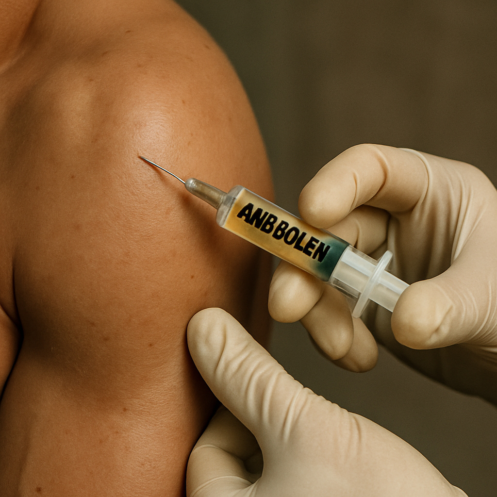 Anabolen injecties close-up