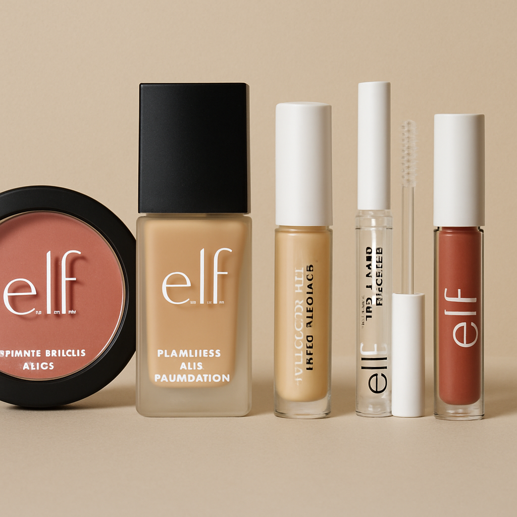 e.l.f. cosmetics lineup