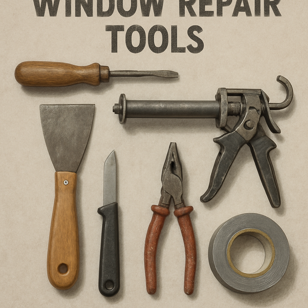 window repair tools