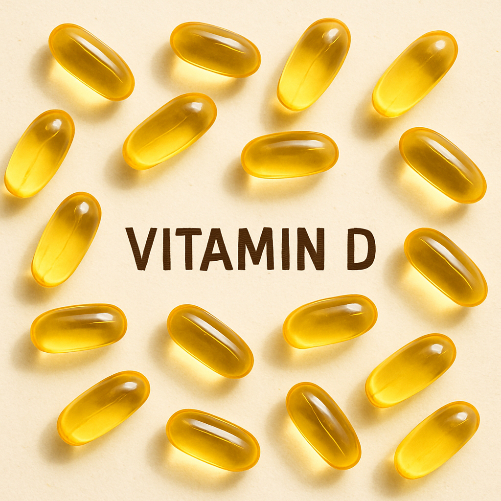 Vitamin D capsules