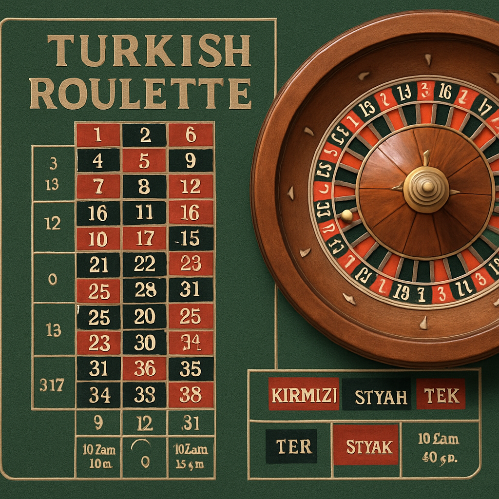 Turkish Roulette masası