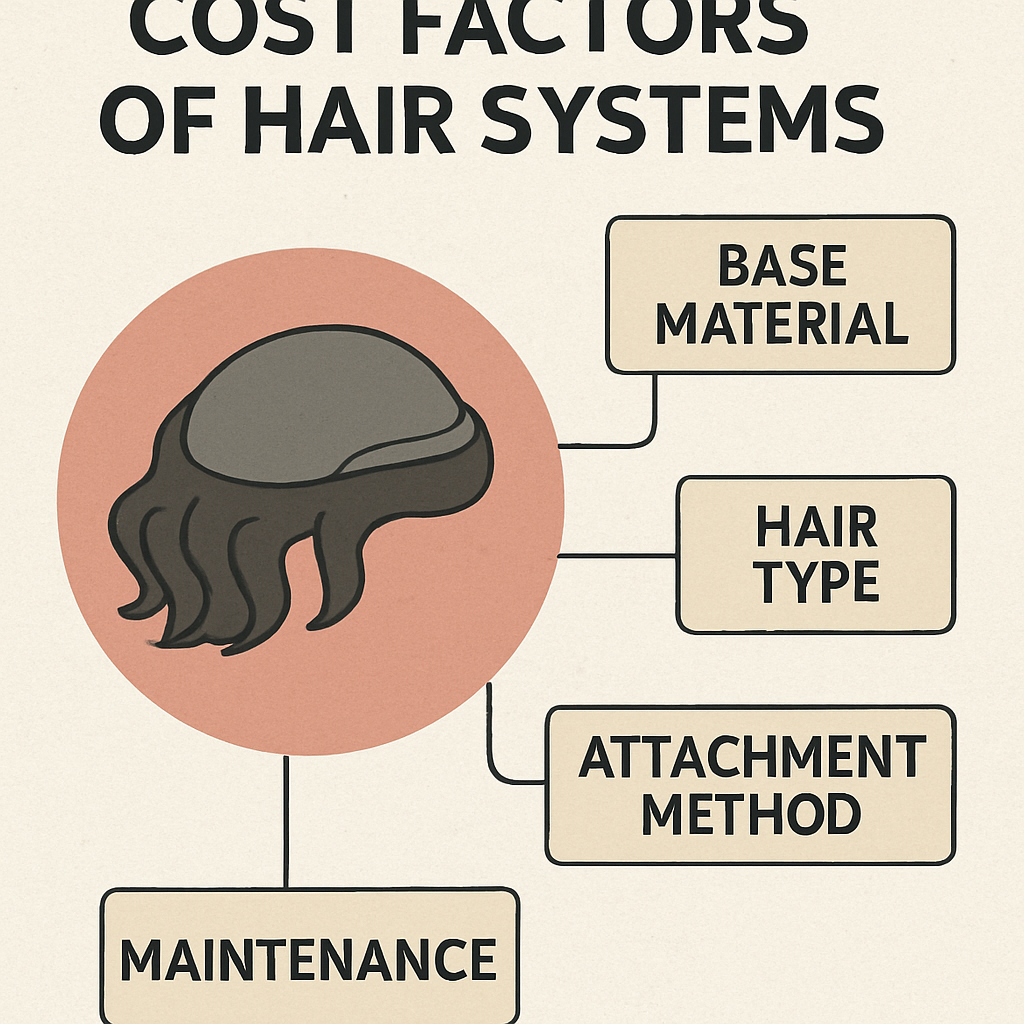 cost factors of hair systems
