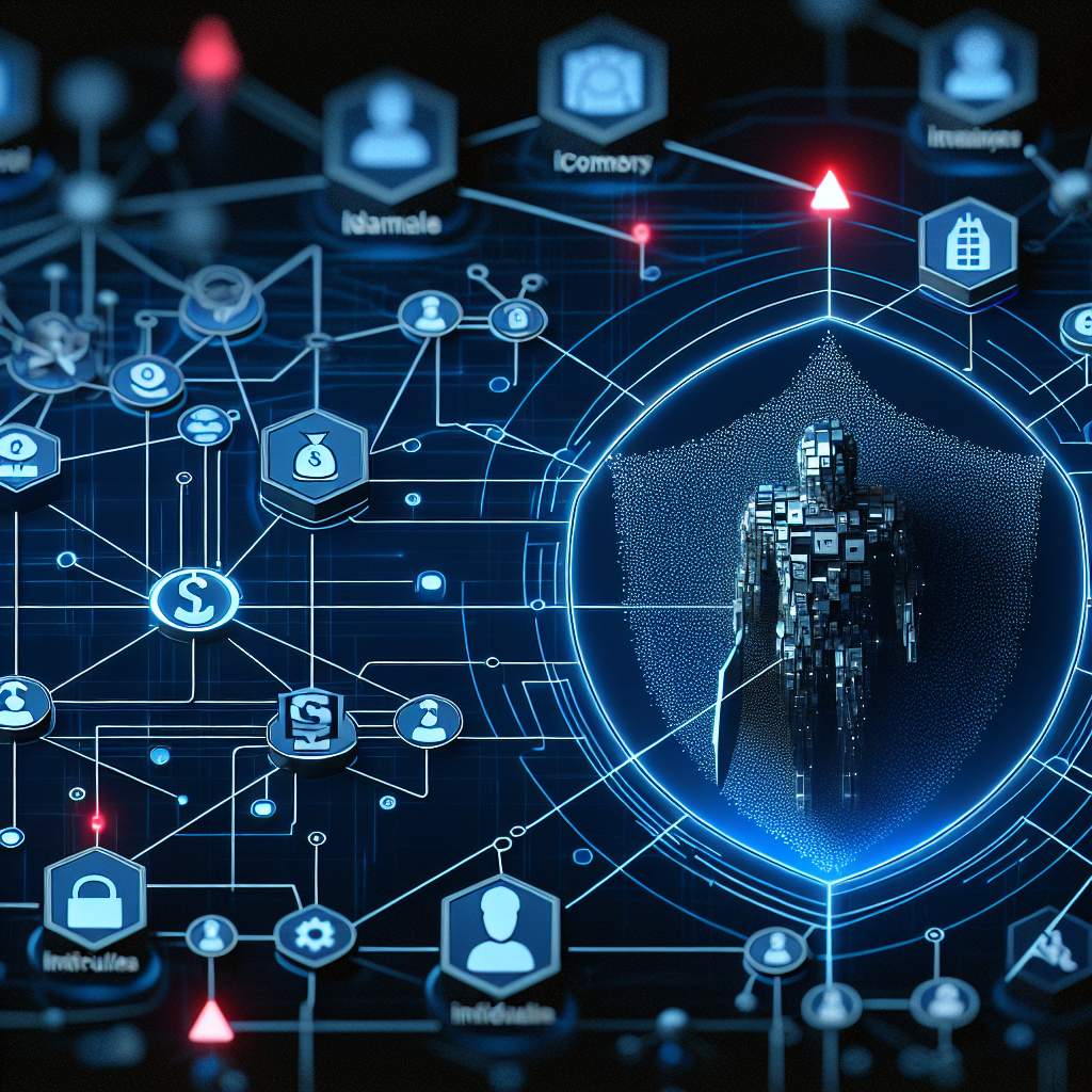 A graphic representation of AML fraud detection