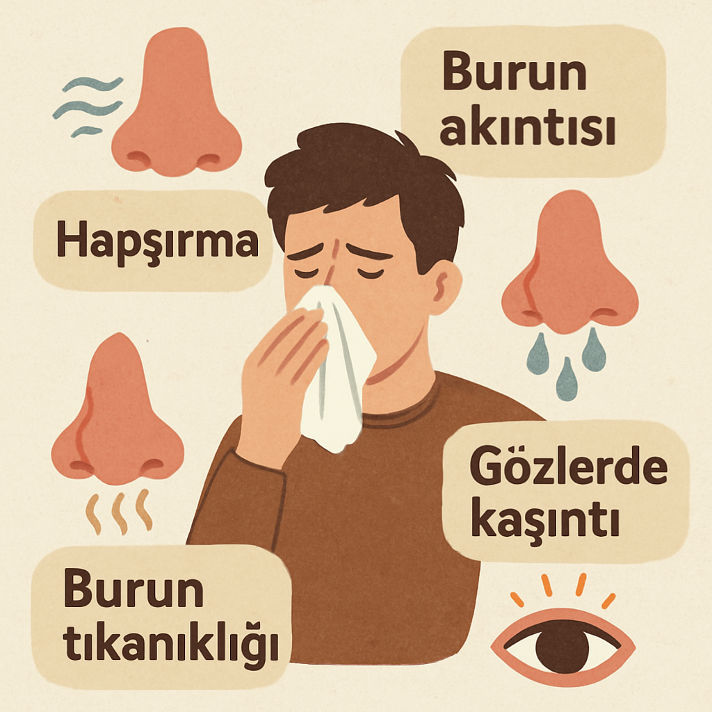 Alerjik rinit belirtileri