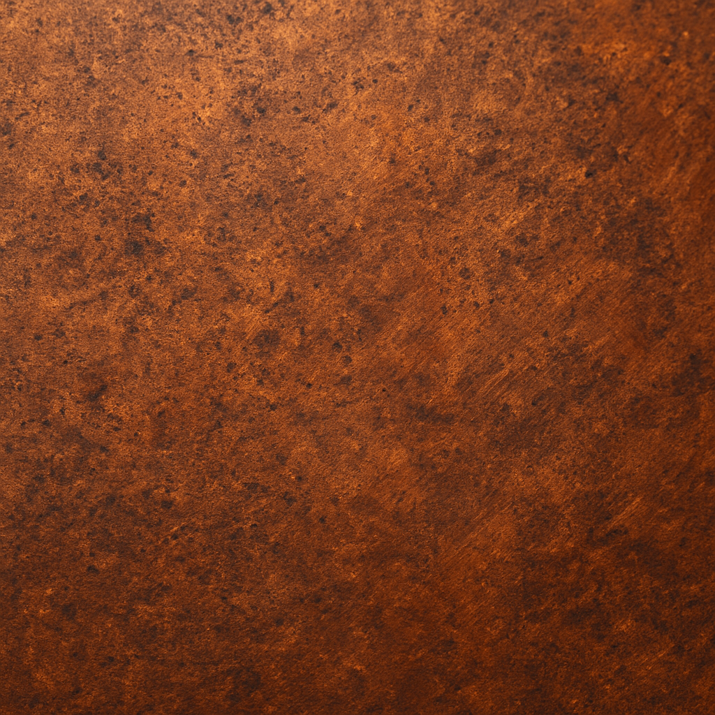 Close-up of copper alloy surface