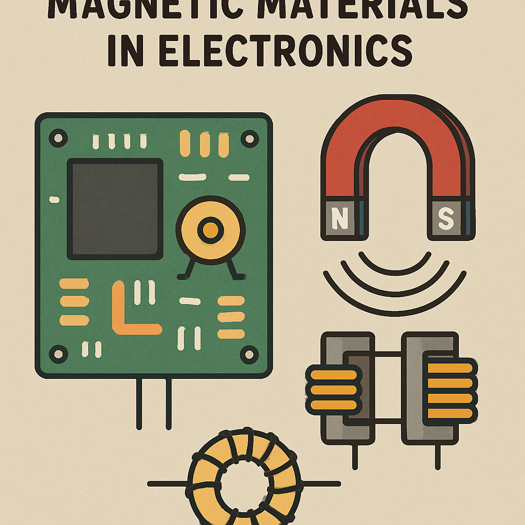 Magnetic materials in electronics