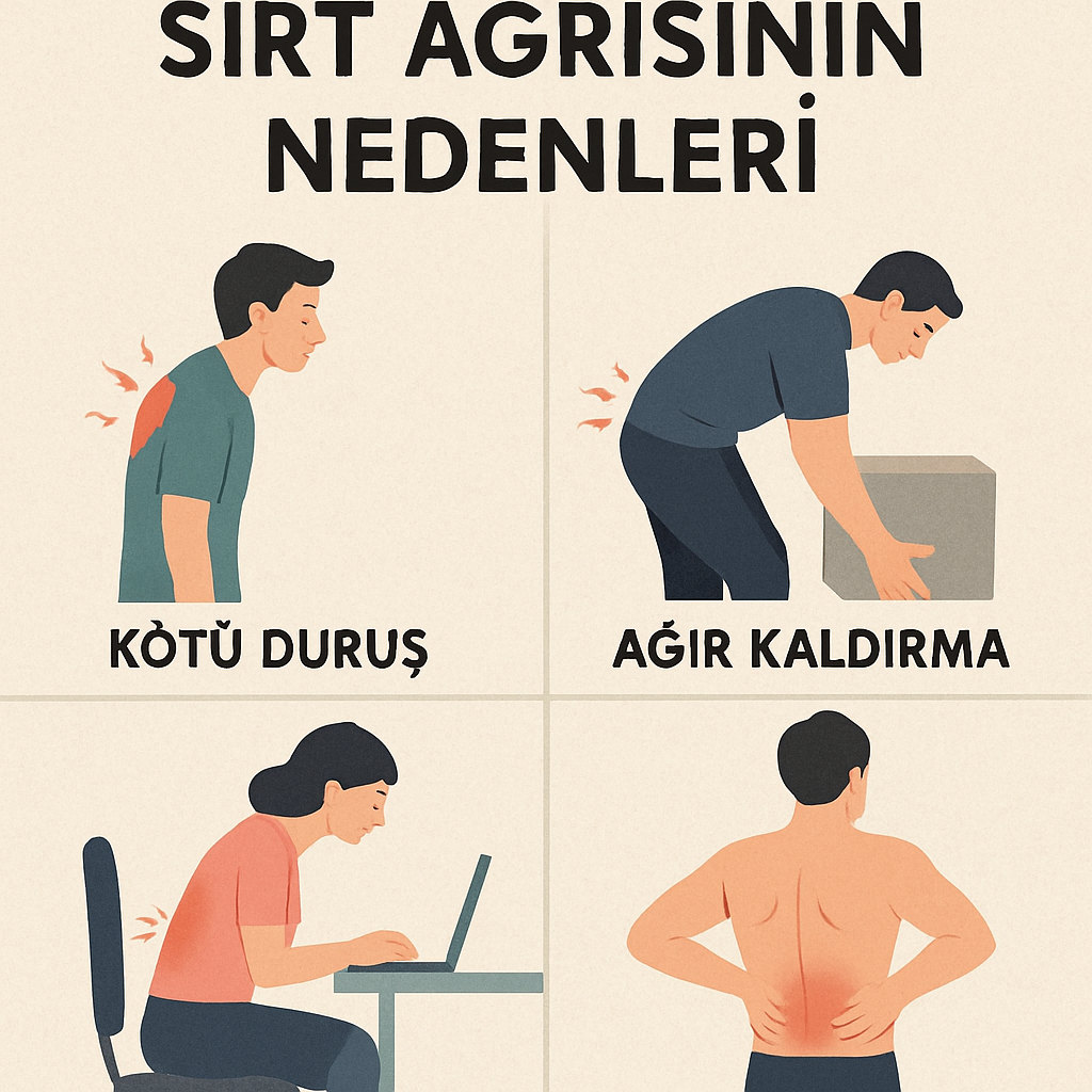 sırt ağrısının nedenleri