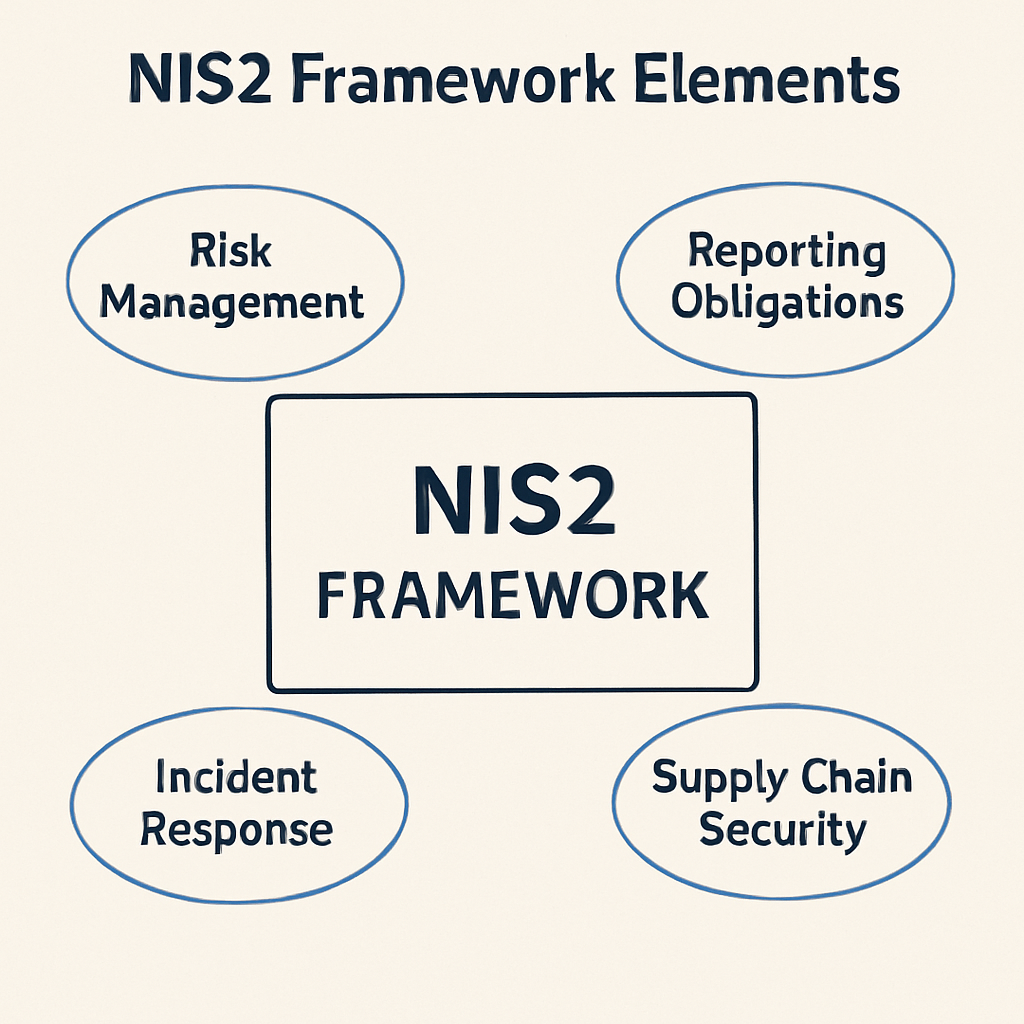 Diagram of NIS2 Framework Elements