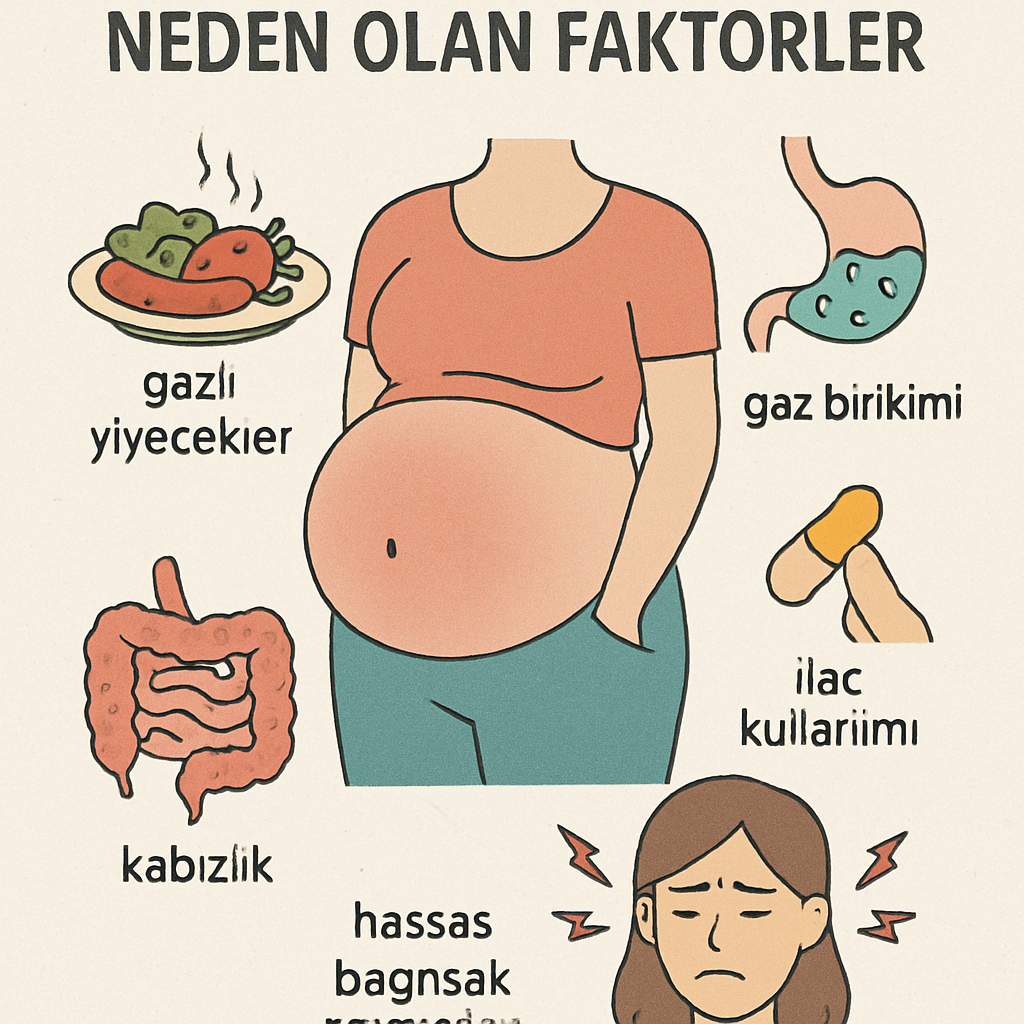 karın şişliğine neden olan faktörler