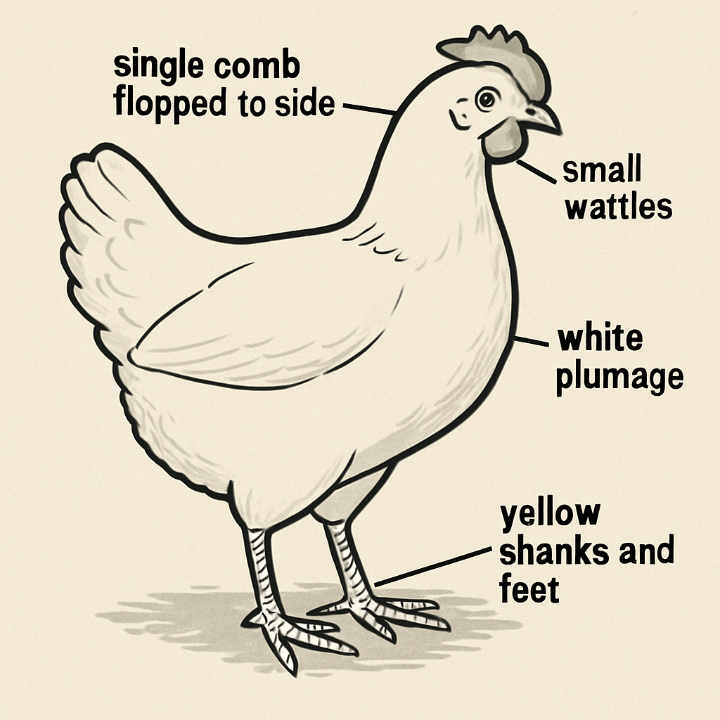 White Leghorn Pullet Characteristics