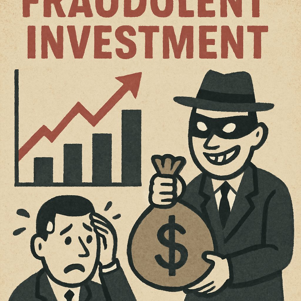 Fraudulent investment concept