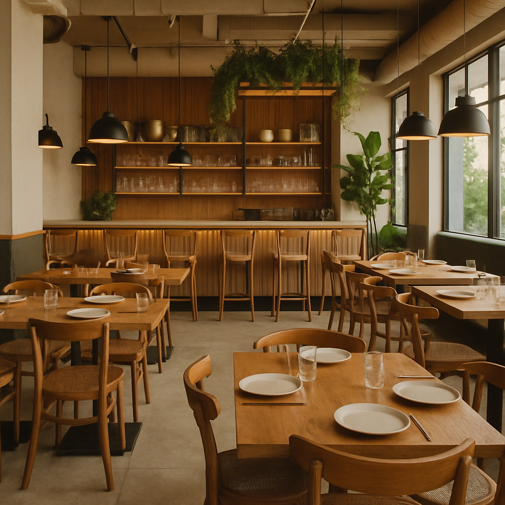 Restaurant interior design