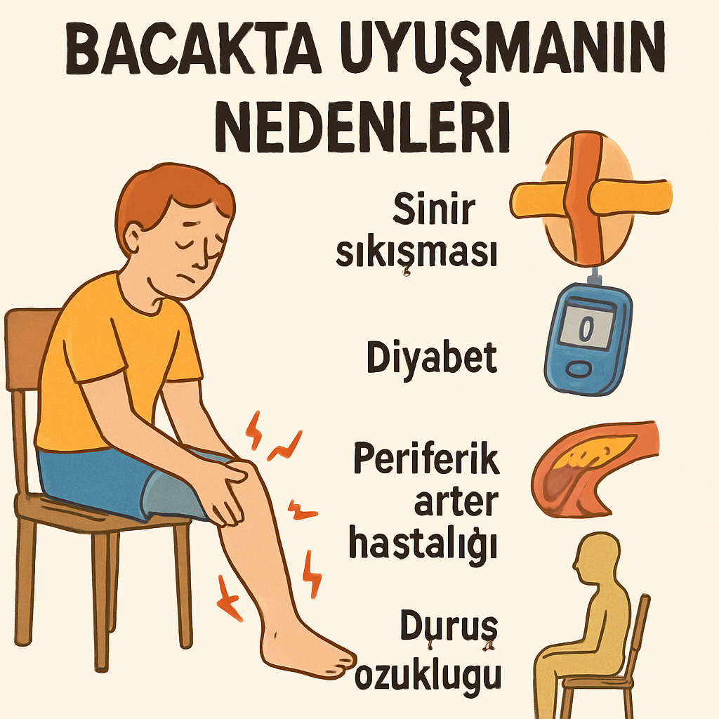 Bacakta uyuşmanın nedenleri